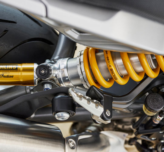 Öhlins®製フルアジャスタブルサスペンション
